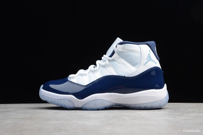 Midnight Retro 378037-123 Jordan Air 11 Navy 1104